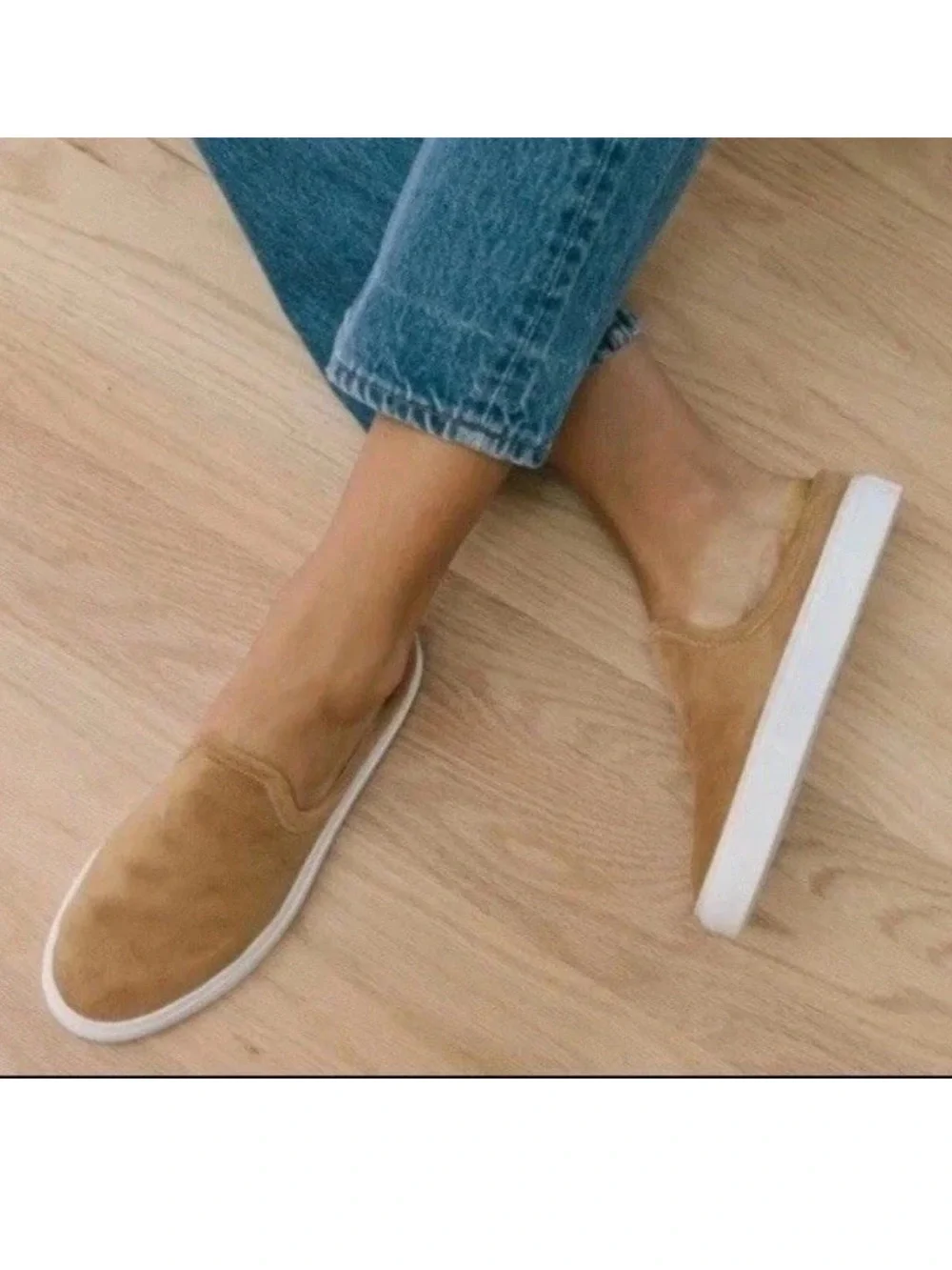 Jenni Kayne Suede Slide Slip on Shoes 39/9